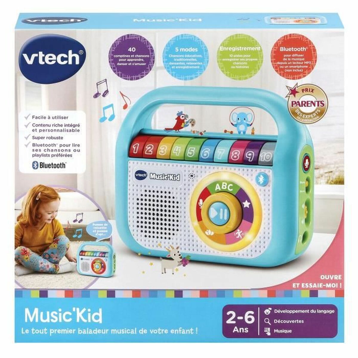 Musical Toy Vtech Baby MUSIC'KID-0