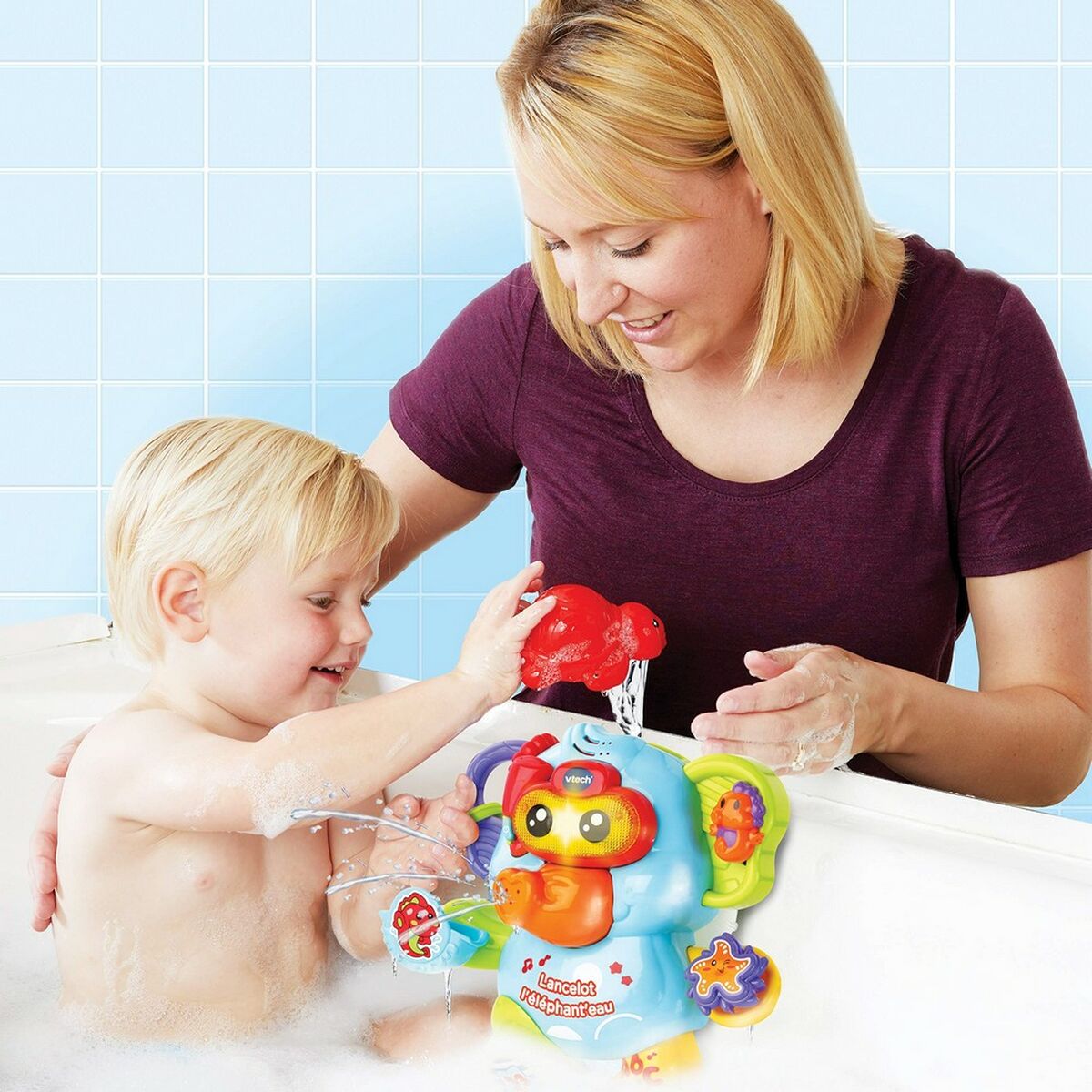 Bath Toy Vtech Baby Lancelot, the Elephant'eau-1