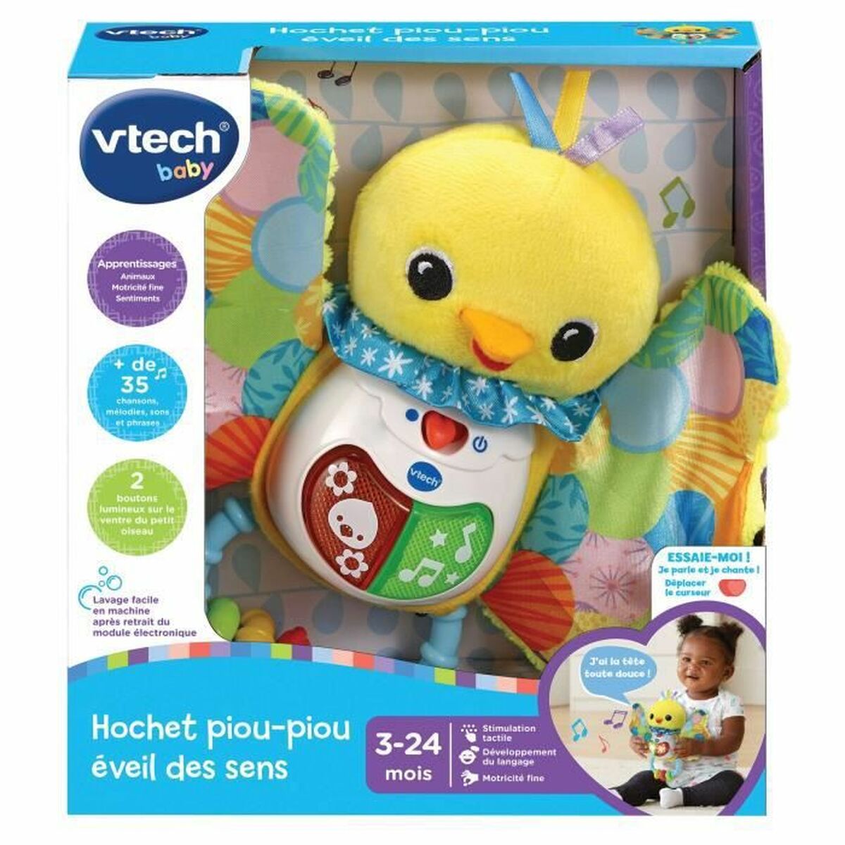 Interactive Toy for Babies Vtech Baby Hochet-1