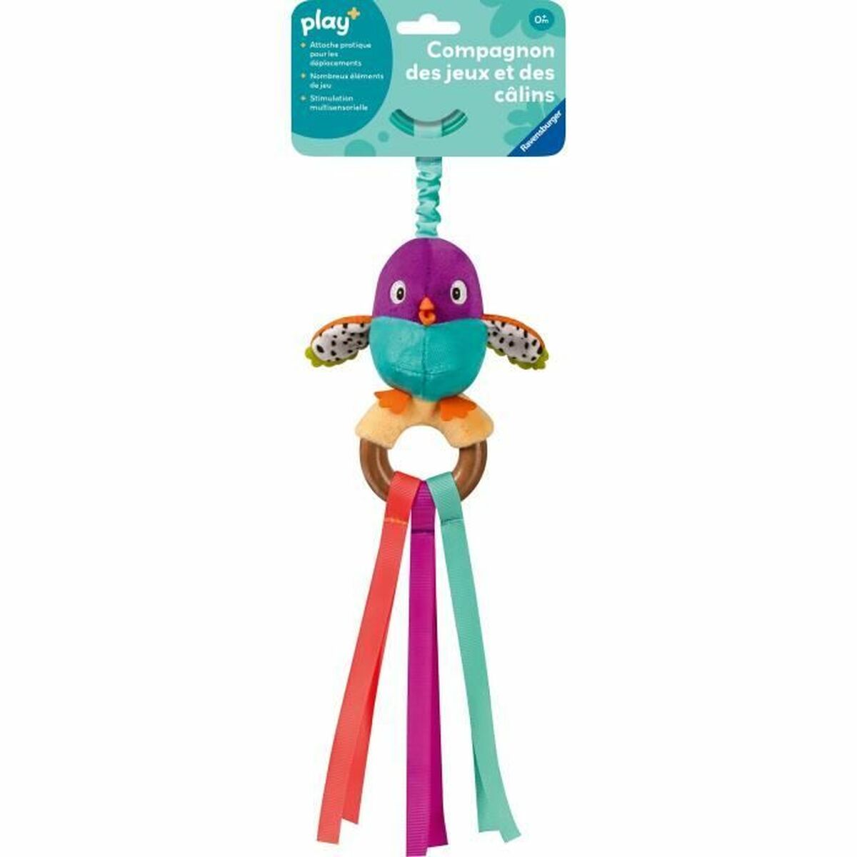 Baby toy Ravensburger My awakening rattle - Little bird-2