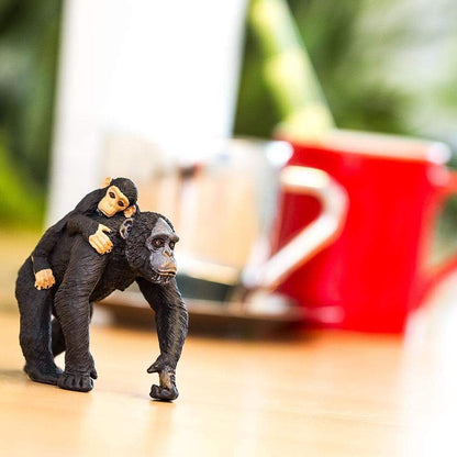 Chimpanzee with Baby Toy-4
