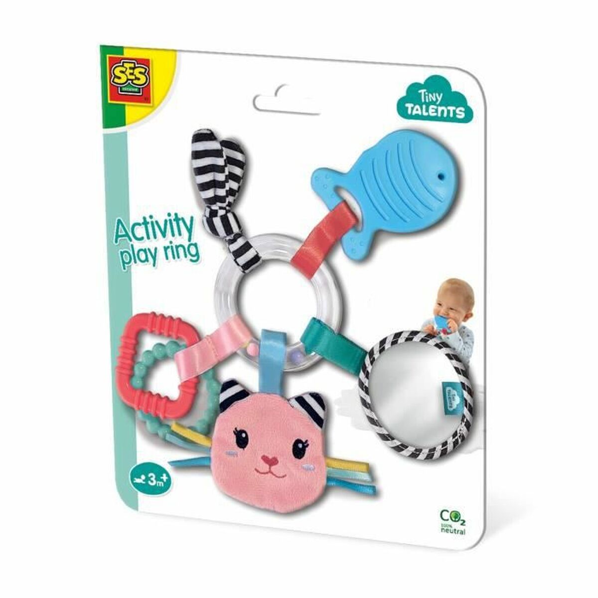 Baby toy SES Creative Gata Katy Plastic-0