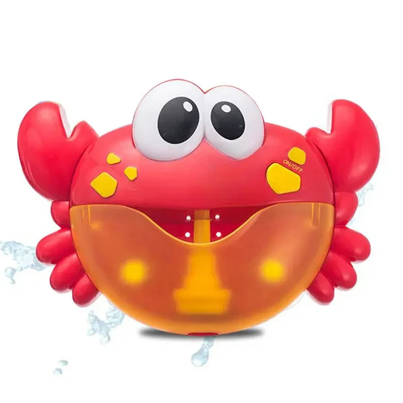 Bubble Machine Crab Frog Music Baby Shower Bath Toy-12