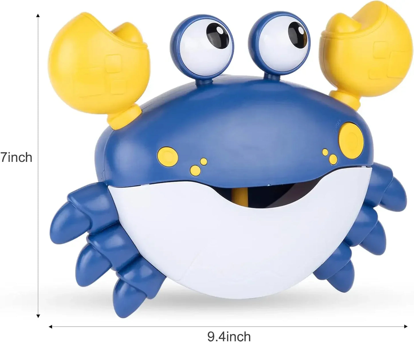 Bubble Machine Crab Frog Music Baby Shower Bath Toy-7