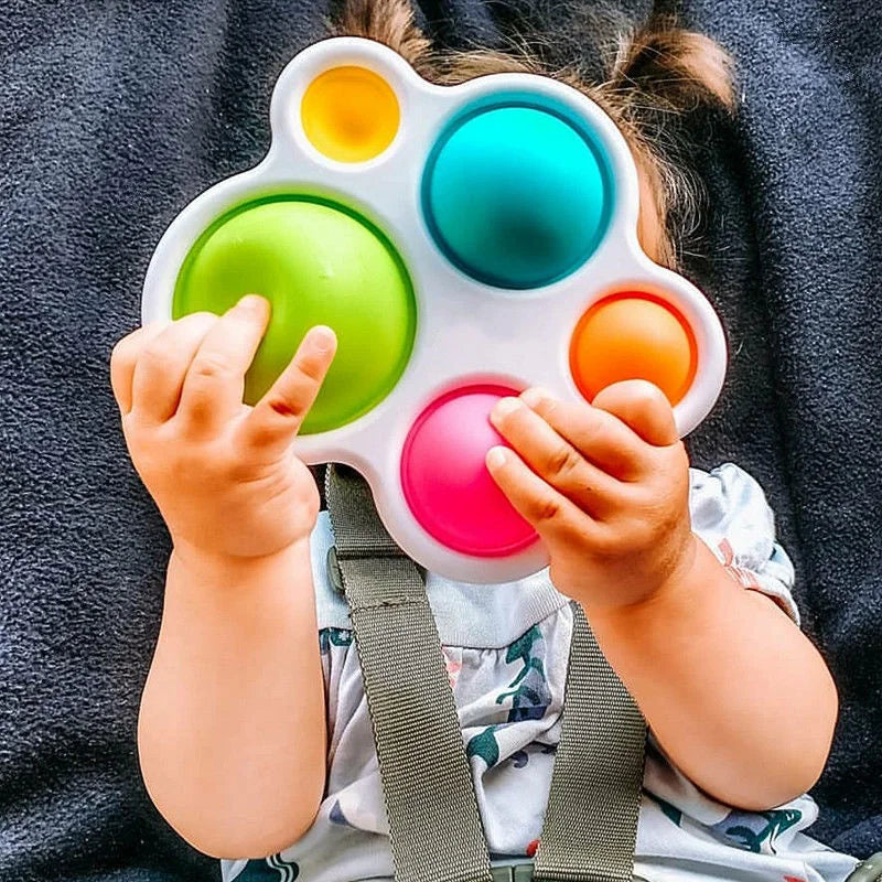 Baby Rattle Puzzle Early Education Toy-1