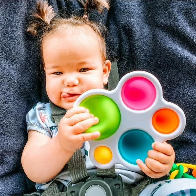Baby Rattle Puzzle Early Education Toy-3