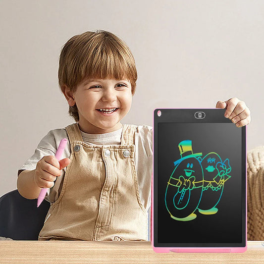 Drawing  Montessori Tablet with LCD screen for children multivariant-0