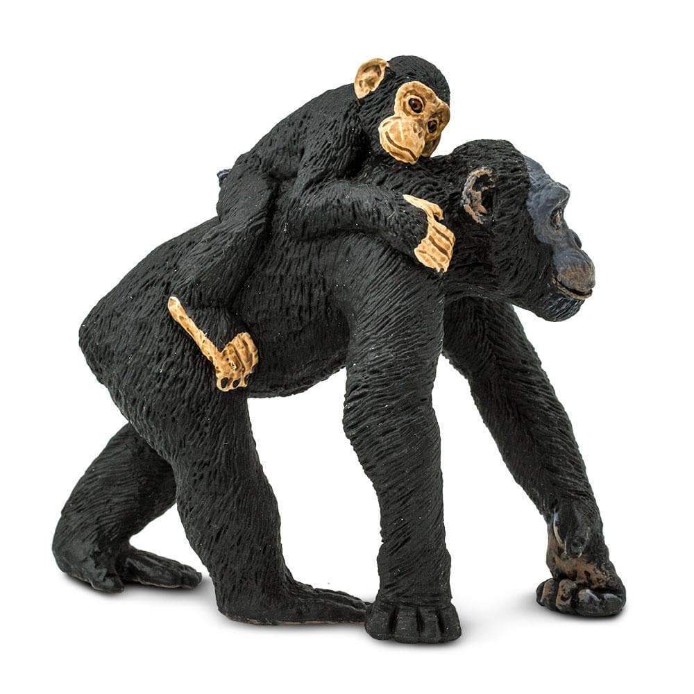 Chimpanzee with Baby Toy-1