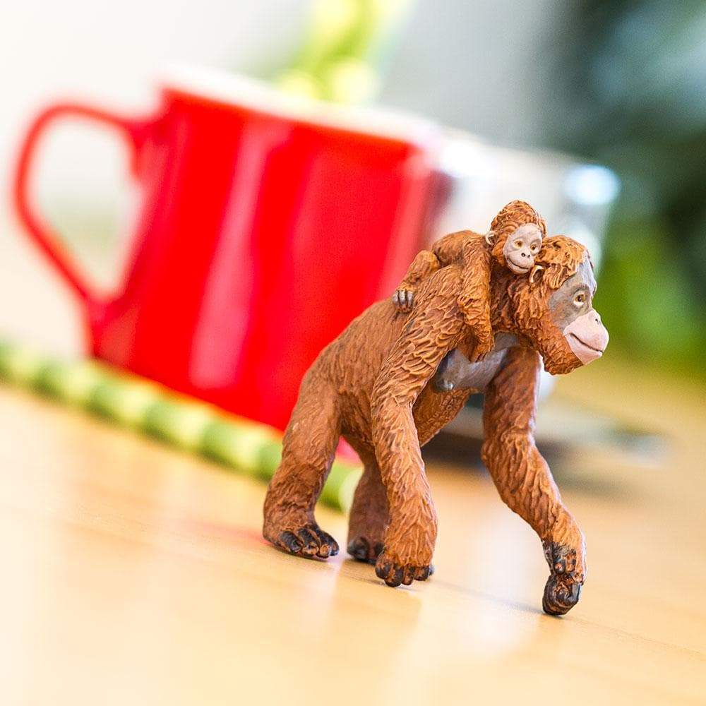 Orangutan with Baby Toy-1