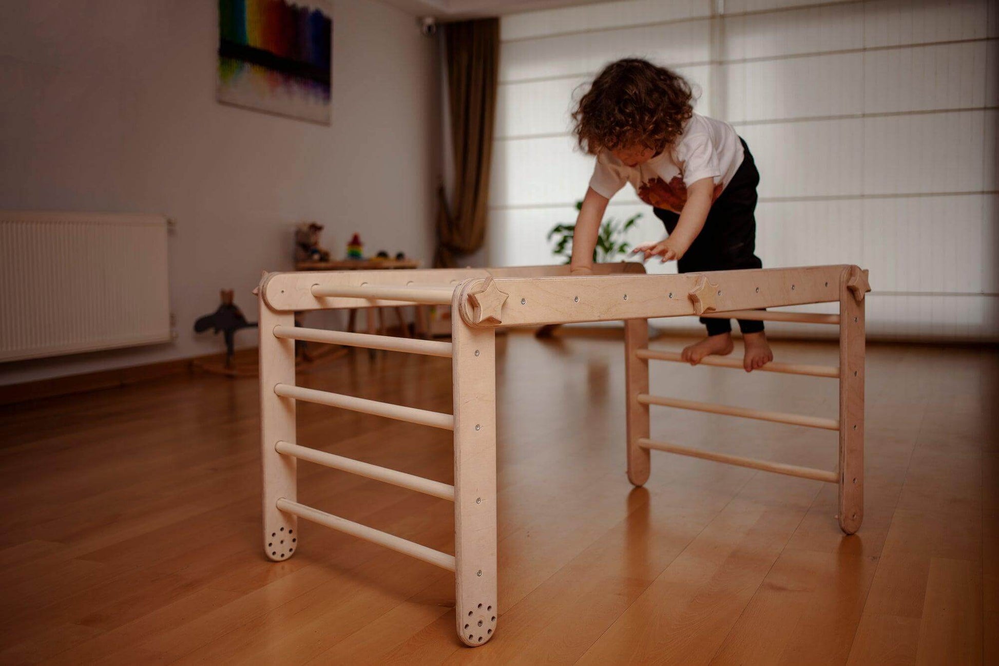 Transformable Climbing Triangle / Cube Set-4